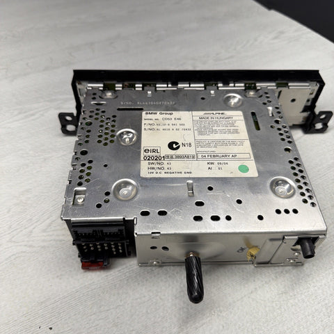 2004 BMW E46 323 325 330 M3 Audio Business CD Radio *Knob*