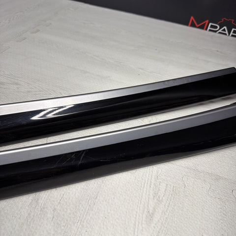 BMW F10 M5 Front Left Right Front Door Trims Piano Black 7974728 7974727
