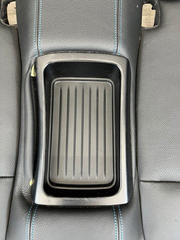 BMW F87 M2 15-20 Seat Cushion Black Rear Back Bottom Bench