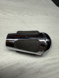 2004-2006 BMW E46 M3 SMG GEAR SHIFT KNOB NAPPA ALCANTARA CHROME OEM