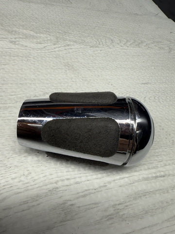 2004-2006 BMW E46 M3 SMG GEAR SHIFT KNOB NAPPA ALCANTARA CHROME OEM