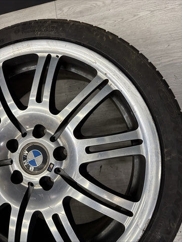 01-06 BMW E46 M3 Factory Front 19x8 M Double Spoke Alloy Style 67 Wheel 19” OEM