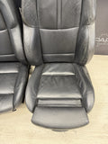OEM BMW E92 M3 08-13 COUPE POWER FRONT SEATS BLACK NOVILLO LEATHER *NOTES*