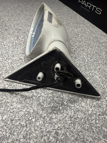 01-06 OEM BMW E46 M3 Right Passenger Side Door Mirror Alpine White *Notes*