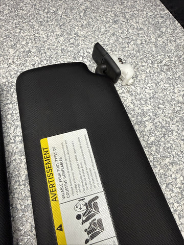 BMW 15-20 F80 F82 M3 M4 Front Sun Shade Visor Visors Set Black OEM