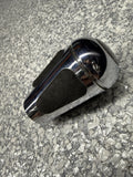 2004-2006 BMW E46 M3 SMG GEAR SHIFT KNOB NAPPA BLACK LEATHER / CHROME OEM