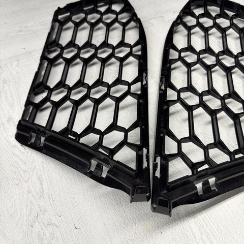 OEM FRONT BUMPER SIDE AIR DUCTS TRIMS GRILLES SET 21-25 BMW G80 G82 G83 M3 M4