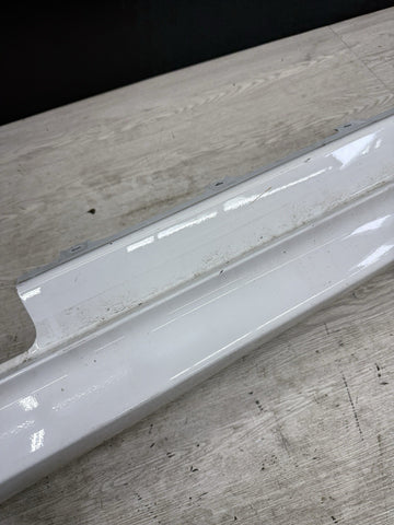 15-20 OEM BMW F82 F83 M4 Right Passenger Side Skirt Rocker Panel Alpine White