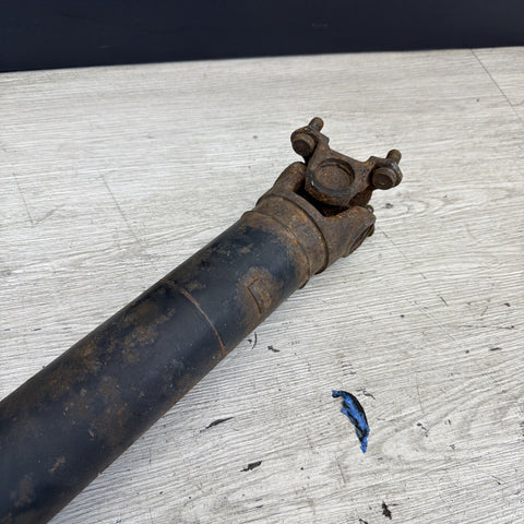 96-99 BMW E36 M3 S52 Manual Drive Shaft Driveshaft OEM 57MM *Damaged Sleeve