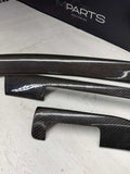 BMW E46 M3 01-06 Carbon Fiber Interior Trim Dashboard Dash Board Set *Notes*