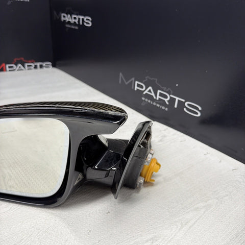 15-20 BMW F82 F83 M4 LEFT DRIVER MIRROR / CAMERA / NO LANE ASSIST *NOTES*