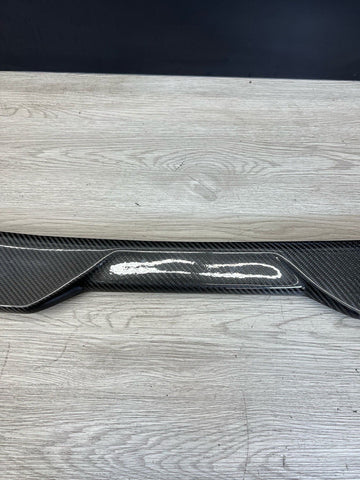 18-23 BMW F90 M5 M550i G30 Rear Trunk Lid Spoiler Lip Carbon Fiber