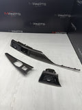 15-20 BMW F80 M3 F82 F83 M4 Carbon Fiber Interior Dash Dashboard Trim Set OEM