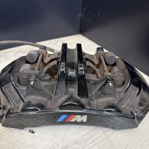 21-25 OEM BMW G80 G82 M3 M4 Front Driver Side Brake Caliper Brembo Black