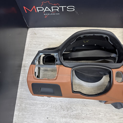 15-20 OEM BMW F80 F82 F83 M3 M4 Dashboard Dash Panel Leather HUD Amaro Brown
