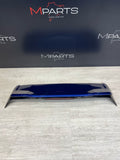OEM BMW G01 F97 X3 X3M Rear Tailgate Liftagte Trunk Roof Upper Wing Spoiler Blue
