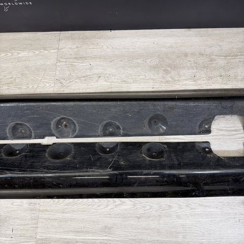 01-06 BMW E46 M3 Rocker Panel Side Skirts OEM Jet Black *Notes*