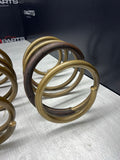 2001-2006 BMW E46 M3 Coupe Front Axle Coils Springs Pair Gold