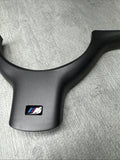 OEM 01-06 BMW E46 M3 Lower Steering Wheel Trim Cover Plate Titan Shadow Grey