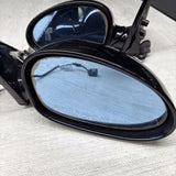 01-06 BMW E46 M3 Side View Door Mirrors Pair Painted Carbon Black *Notes*