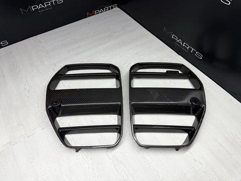 21-26 BMW G80 G82 G83 M3 M4 FRONT BUMPER KIDNEY CENTER GRILLE GRILL CARBON FIBER