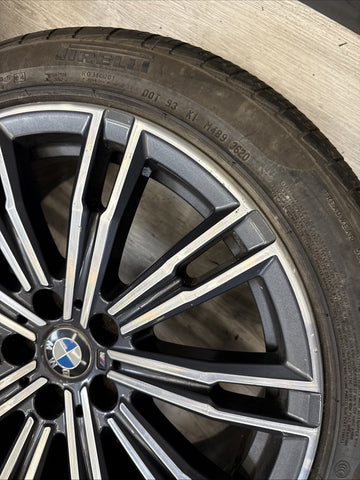 19-24 OEM BMW G20 330 M340 18” Rims Wheels 18x7.5 ET25 Double Spoke Style 790M