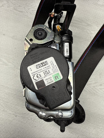 BMW 21-26 G80 G82 M3 M4 Front Right Seat Belt Seatbelt 72118097752