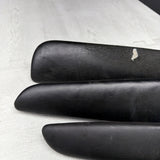 01-06 BMW E46 M3 Convertible Door Upper Arm Rest Armrest Pads Black *Notes*