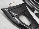 08-13 BMW E92 E93 M3 Interior Trim Set Console Dash Door Gloss Carbon Fiber