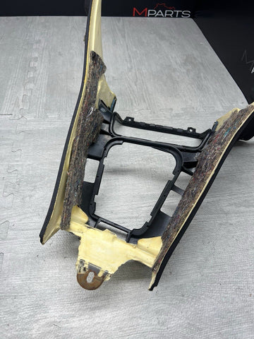 95-99 BMW E36 M3 Lower Dash Center Console Housing Panel Support Black