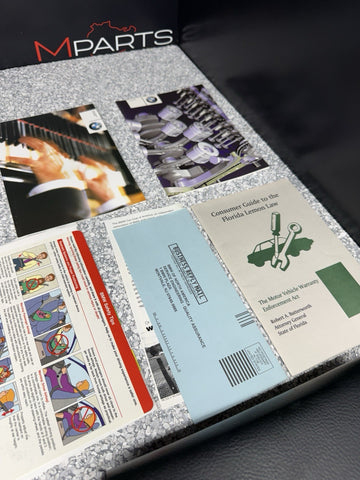 OEM 01-06 BMW E46 M3 COUPE OWNERS MANUAL BOOK BOOKLET POUCH