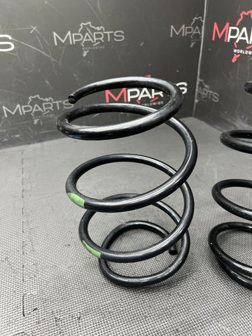2001-2006 BMW E46 M3 Coupe Front Axle Coils Springs Green Marking Pair