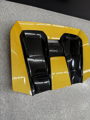 16-24 Lamborghini Huracan Spyder Rear Engine Hood Bonnet Yellow