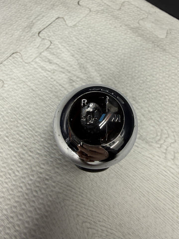 2001-2003 BMW E46 M3 SMG GEAR SHIFT KNOB CHROME OEM