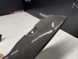 BMW 21-26 G80 G82 G83 M3 M4 Front Bumper Lower Molding Splitters Carbon Fiber