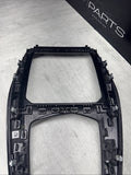 BMW F97 X3M 21-26 Competition Front Center Console Black Trim Panel OEM