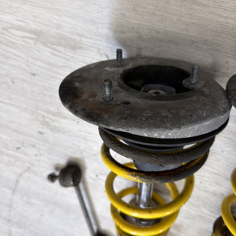 01-06 BMW E46 M3 ST Front Shocks Struts Springs HR Rear Springs Links *Rusty*