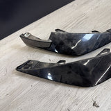 21-25 BMW G80 G82 G83 M3 M4 OEM Gloss Black Front Bumper Corner Splitters