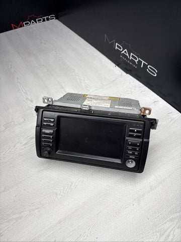 BMW OEM E46 325 328 330 M3 FRONT RADIO NAVIGATION SCREEN MONITOR *PIXEL DAMAGE