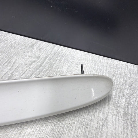 01-06 BMW E46 M3 Convertible Trunk Lid Grip Key Deck Handle Alpine White