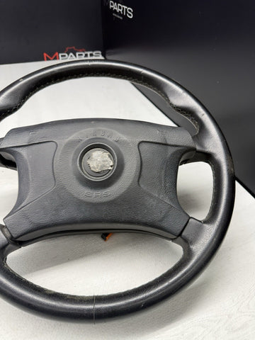 95-99 BMW E36 M3 Steering Wheel Black 4 Spoke