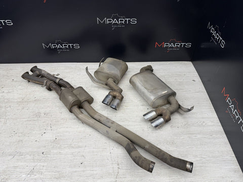 01-06 BMW E46 M3 UUC Corsa Exhaust Section 3 Dual Mid Pipe Midpipe *Dent*