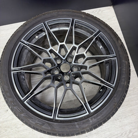 OEM BMW 21-26 G80 G82 G83 M3 M4 19” Front Wheel Rim Style 826M 19x9.5