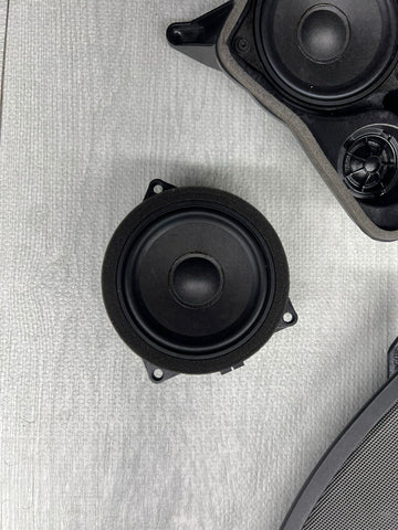 BMW 2018-2024 G01 F97 X3M Harman Kardon Midrange Tweeter Speakers Set OEM