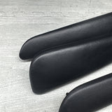01-06 BMW OEM E46 M3 Coupe Trim Armrest Pads Set Black 8238622 *Notes*
