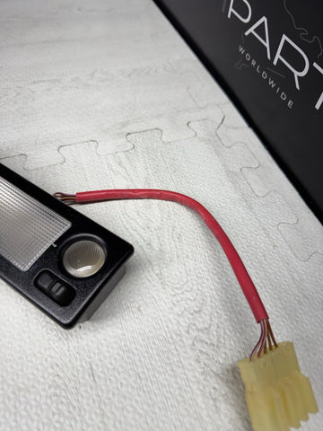 OEM BMW E36 3 Series coupe sedan Black Interior  Dome Light Reading Lamp Front