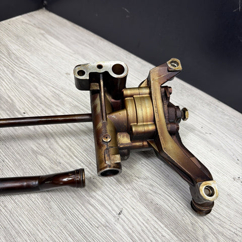 01-06 BMW E46 M3 S54 Engine Oil Pump + Pick Up Tubes