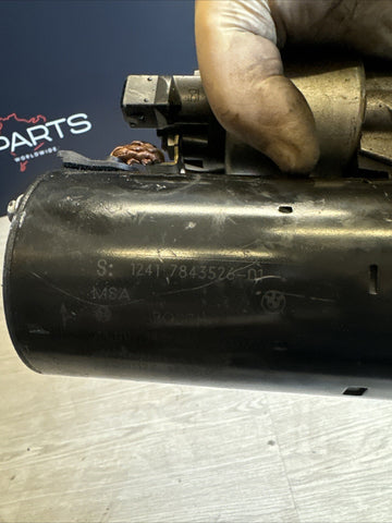 08-13 BMW E90 E92 E93 M3 S65 V8 COUPE ENGINE STARTER MOTOR BOSCH OEM 7843526
