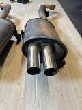 00-02 BMW Z3M Roadster Exhaust Muffler Mufflers OEM Quad Tips