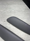 BMW E46 325 330 M3 Convertible Rear Grey Gray Upper Armrest Pads 7894431 7894432